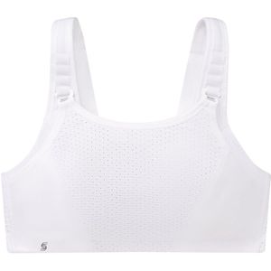 GLAMORISE - Sport-BH mit variablem Halt - Weiss Unterwäsche 1 ct Damen (61.89 € / 1 ct)