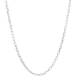 KUZZOI - Herren Rundanker Oval Basic 925 Silber Ketten 1 ct (149.99 € / 1 ct)