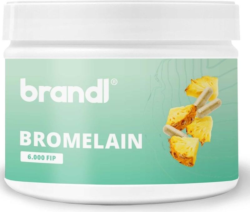 Brandl Nutrition - Bromelain | Enzyme aus der Ananas Vitamine 44 g Schwarz (452.05 € / 1 kg)
