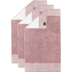 Cawö - Gästetuch 3er Pack 'Luxury Home Two-Tone' Handtücher 3 ct (31.99 € / 1 ct)