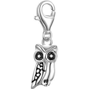 Rafaela Donata - Charm Eule aus Sterling Silber in Silber Charms & Kettenanhänger 1 ct Damen (39.99 € / 1 ct)
