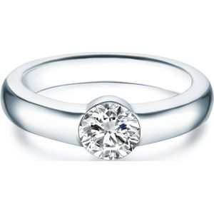Trilani - Ring aus Sterling Silber in Silber mit verziert mit Kristallen von Swarovski® Ringe 1 ct Damen (47.99 € / 1 ct)