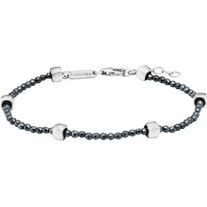 Julie Julsen - Armband 925/- Sterling Silber Hämatit Armbänder & Armreife 1 ct Weiss Damen (118.99 € / 1 ct)