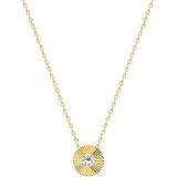 dKeniz - Halskette 925/- Sterling Silber Zirkonia weiß Charms & Kettenanhänger 1 ct Weiss Damen (97.89 € / 1 ct)