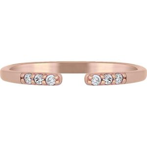 caï - Caï Damen-Damenring 925er Silber 6 Zirkonia 56 32016384 Ringe 1 ct (39.89 € / 1 ct)