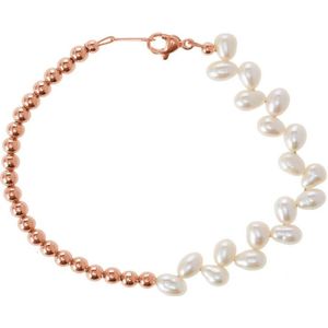 Gemshine - Armband 'Zuchtperlen' Armbänder & Armreife 1 ct Grau Damen (49.89 € / 1 ct)