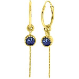 Lucardi - Ohrringe 925 Silber - Oktober 1 ct Damen (25.49 € / 1 ct)