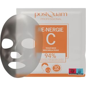 Postquam - Tissue Mask With Vitamin C Anti-Aging Masken 20 ml (994.5 € / 1 l)