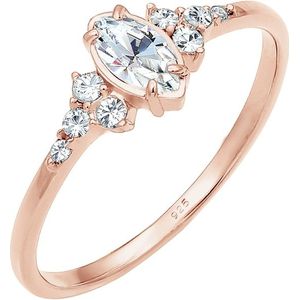 Elli - Elli Ring Marquise Kristalle Valentin 925 Silber Ringe 1 ct Damen (49.99 € / 1 ct)
