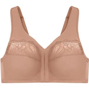 GLAMORISE - MagicLift Vorderverschluss-BH für natürliche Form - Cappuccino Unterwäsche 1 ct Damen (50.9 € / 1 ct)