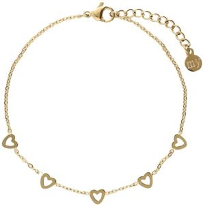 My Jewellery - Armband mit kleinen Herzen Armbänder & Armreife 1 ct Damen (15.99 € / 1 ct)