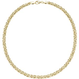 Smart Jewel - Smart Jewel Kette Königskette, oval, Silber 925 Ketten 1 ct Gold Damen (158.99 € / 1 ct)