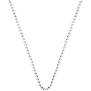 Lucardi - Halskette 925 Silber - silbern Ketten 1 ct Damen (19.99 € / 1 ct)