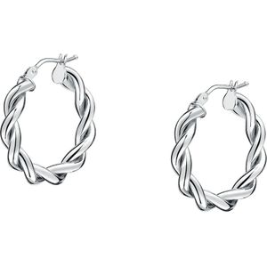 CHRIST - Creolen 585er Weißgold Ohrringe 1 ct Damen (648.99 € / 1 ct)