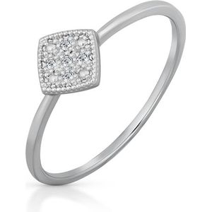Orolino - Ring 585/- Gold Brillant weiß 0,03ct. Ringe 1 ct Damen (356.14 € / 1 ct)