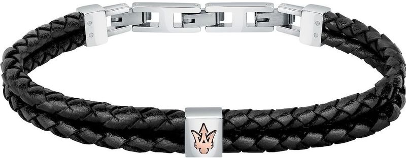 Maserati - Armband Edelstahl, Leder, recycelt Armbänder & Armreife 1 ct Herren (68.99 € / 1 ct)