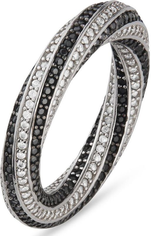 Jette - Damenring 925er Silber, recycelt Ringe 1 ct (128.99 € / 1 ct)