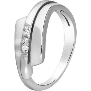 Lucardi - Ringe 925 Silber - silbern Herrenschmuck 1 ct Damen (31.99 € / 1 ct)