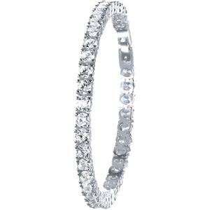 Lucardi - Armband 925 Silber silbern Armbänder & Armreife 1 ct Damen (111.99 € / 1 ct)