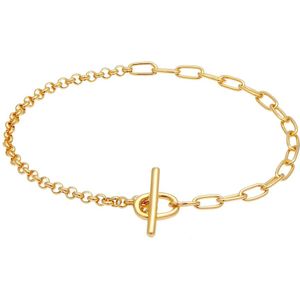 Elli - T-Bar Verschluss Ketten-Mix Blogger 925 Silber Armbänder & Armreife 1 ct Damen (59.99 € / 1 ct)
