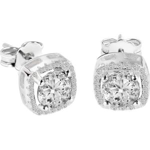 CHRIST - Ohrstecker 925er Silber, recycelt Ohrringe 1 ct Damen (49.89 € / 1 ct)