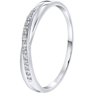 Lucardi - Ringe 925 Silber - silbern 1 ct Damen (19.99 € / 1 ct)