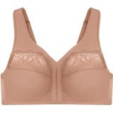 GLAMORISE - MagicLift Vorderverschluss-BH für natürliche Form - Cappuccino Unterwäsche 1 ct Damen (50.9 € / 1 ct)