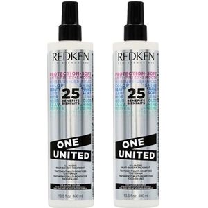 Redken - One United Multi-Benefit Treatment XL 2er Set* Leave-In-Conditioner 0,8 l Damen (124.99 € / 1 l)