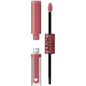 NYX Professional Makeup - Pride Makeup Shine Loud High Pigment Lip Shine Lippenstifte 3,4 ml Overnight Hero (3820.59 € / 1 l)
