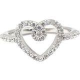 LEIS - Ring 925/- Sterling Silber Zirkonia weiß Ringe 1 ct Damen (138.99 € / 1 ct)