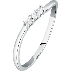 Live Diamond - Damenring 375er Weißgold, recycelt Ringe 1 ct (289.99 € / 1 ct)