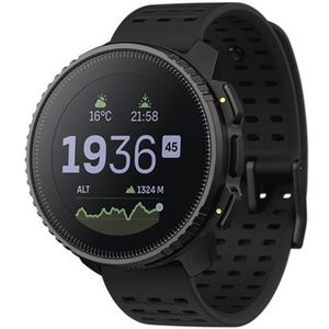 Suunto Smartwatch Vertical All Black met zwarte siliconen band