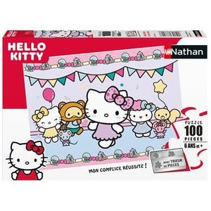 Nathan Hello Kitty puzzel 100 stukjes