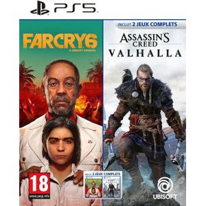 Compilation Assassin's Creed Valhalla + Far Cry 6 PS5