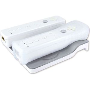 BigBen Interactive Induction Charger Wiimote - Oplaadstandaard 2 x - NiMH - 900 mAh - voor NINTENDO Wii Remote, Wii Remote Plus, Wii Remote with Wii MotionPlus