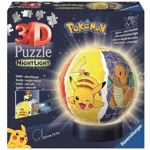 3D Puzzel Pokémon Nachtlamp (72 Stukjes)