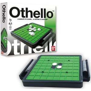 Bandai Othello Classic Reversi - Bordspel voor 2 spelers vanaf 7 jaar - Bordmaat 26x26 cm - Speel in 15-20 minuten