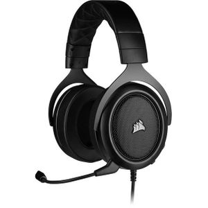 Corsair Bedrade Gaming Headset HS50 Pro Stereo Carbon Zwart - Refurbished