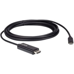 ATEN UC3238 - Video/audio-kabel - 24 pin USB-C male naar HDMI male - 2.7 m - 4K ondersteuning