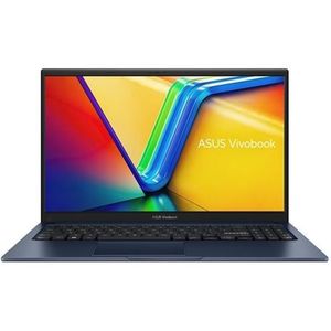 ASUS VivoBook 15 X1504ZA-BQ897W - Scharnier 180 graden - Intel Core i5 - 1235U / tot 4.4 GHz - Win 11 Home - Intel Iris Xe Graphics - 16 GB RAM - 512 GB SSD NVMe - 15.6"" 1920 x 1080 (Full HD) - Wi-Fi 6E, Bluetooth - rustig blauw