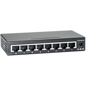 LevelOne GEU-0822 - Switch - 8 x 10/100/1000 - desktop