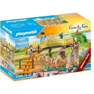 Playmobil 71192 Leeuwen in het buitenverblijf (71192, Playmobil familieplezier)