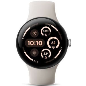 Google Pixel Watch 3 Wifi 45 mm smartwatch wit porselein