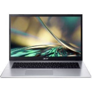 Acer Aspire 3 A317-54 - Intel Core i3 - 1215U / tot 4.4 GHz - Win 11 Home - UHD Graphics - 8 GB RAM - 512 GB SSD - 17.3"" IPS 1920 x 1080 (Full HD) - Wi-Fi 5 - puur zilver - tsb Frans