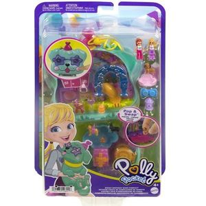 Polly Pocket poppenhuis Puppy verjaardagscadeau set