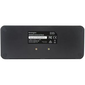 Kensington SD3650 5Gbps USB 3.0 Dual 2K Docking Station DisplayPort & HDMI - Windows - Dockingstation - USB - HDMI, DP - 1GbE