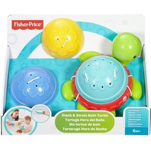 FISHER PRICE - STACK &AMP, STRAIN BATH TURTLE