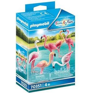 Playmobil Family Fun 70351 Groep flamingo's roze