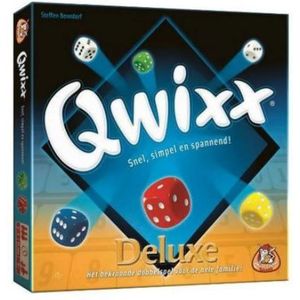 White Goblin Games Qwixx Deluxe - Het spannende dobbelspel voor 2-4 spelers vanaf 8 jaar