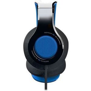 Gioteck TX30 - Koptelefoon met micro - over oor - met bekabeling - blauw